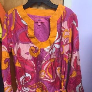 Trina Turk by Banana Republic Dress sz14.  Pit to pit 21”.  Length is 35”.